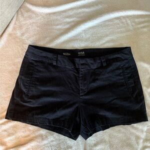 a.n.a Women's High Waist Black Shorts